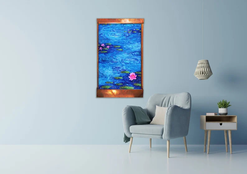 Cameron Harvey 48″ H x 28″ W Giverny Galaxy Indoor Wall Fountain