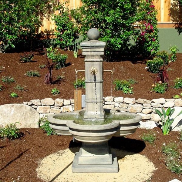 Giannini Garden Grand Avignon Outdoor Courtyard Fountain 1595C