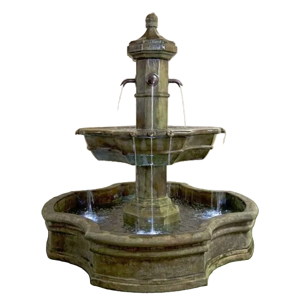 Giannini Garden Grand Roubaix Pond Fountain for Rustic Spouts 1725C