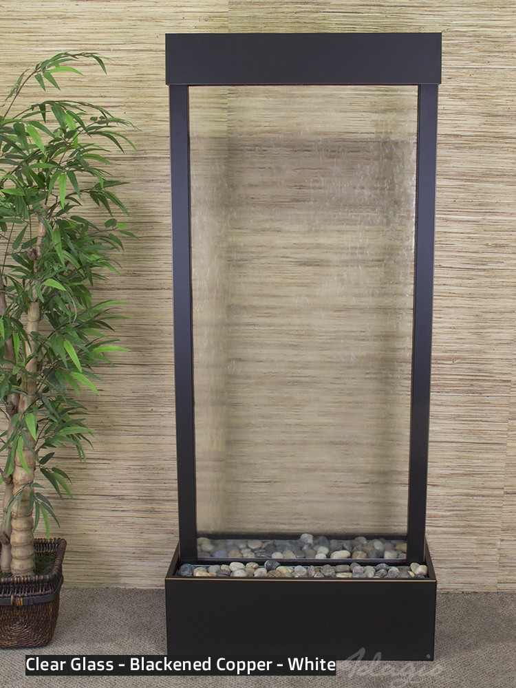 Adagio Harmony River 70” H x 31” W Indoor Water Floor Fountain HRC1050 (Centered In Base)