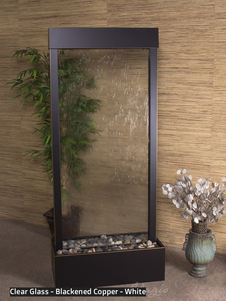 Adagio Harmony River 70” H x 31” W Indoor Water Floor Fountain HRC1050 (Centered In Base)
