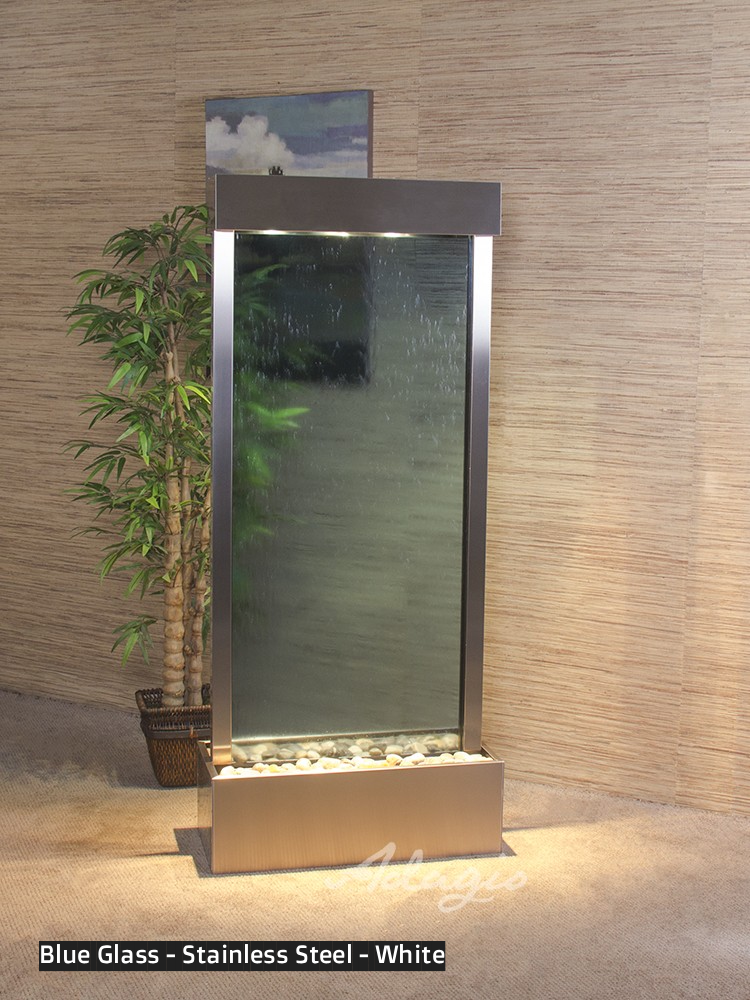 Adagio Harmony River 70” H x 31” W Indoor Water Floor Fountain HRC1050 (Centered In Base)