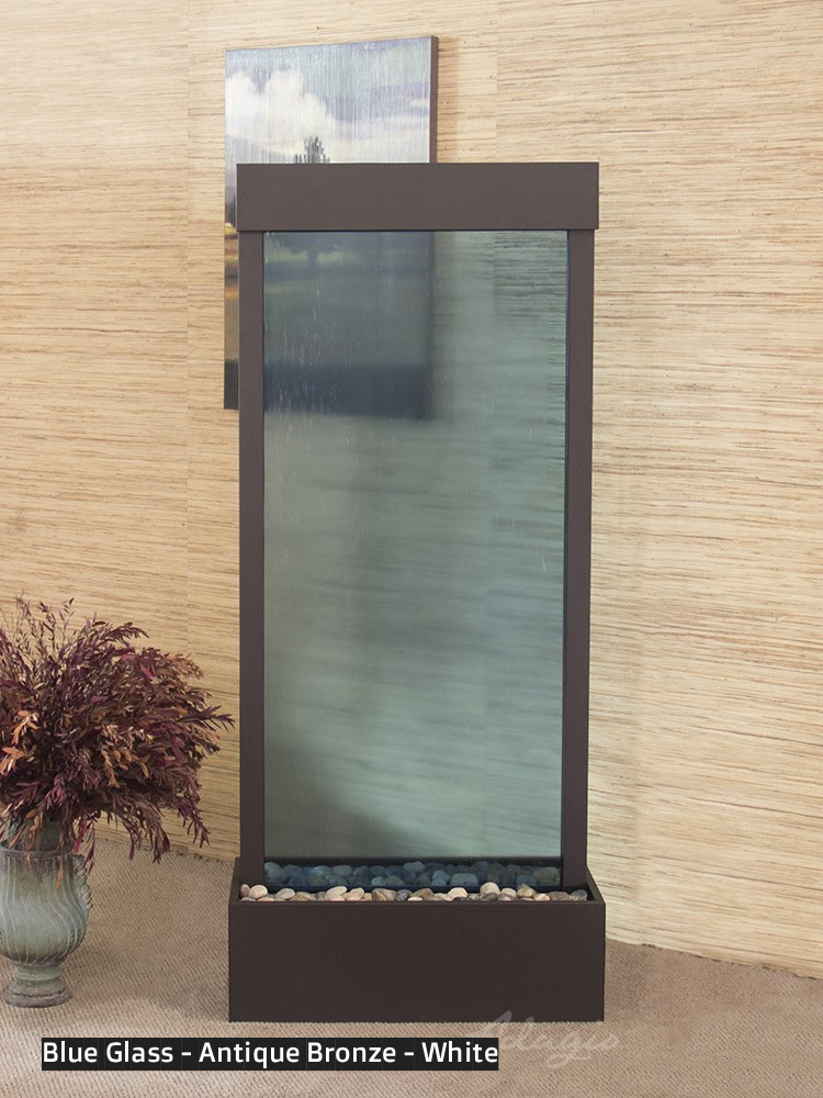 Adagio Harmony River 70” H x 31” W Indoor Water Floor Fountain HRC1050 (Centered In Base)