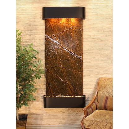Adagio Inspiration Falls 69"H x 30"W Indoor Wall Fountain