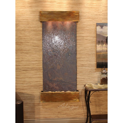 Adagio Inspiration Falls 69"H x 30"W Indoor Wall Fountain