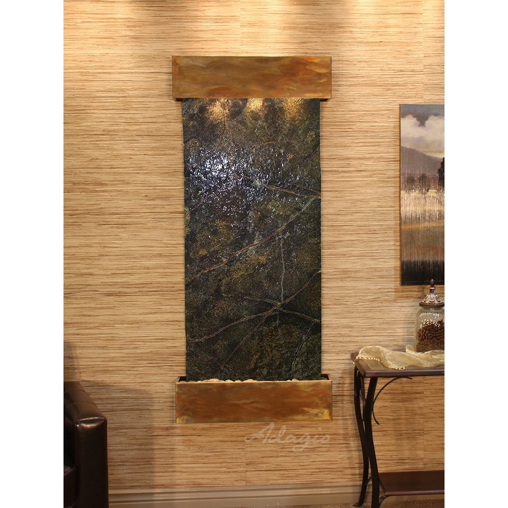 Adagio Inspiration Falls 69"H x 30"W Indoor Wall Fountain