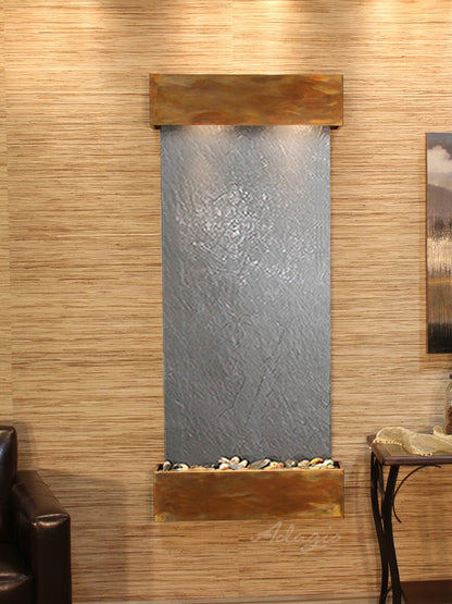 Adagio Inspiration Falls 69"H x 30"W Indoor Wall Fountain