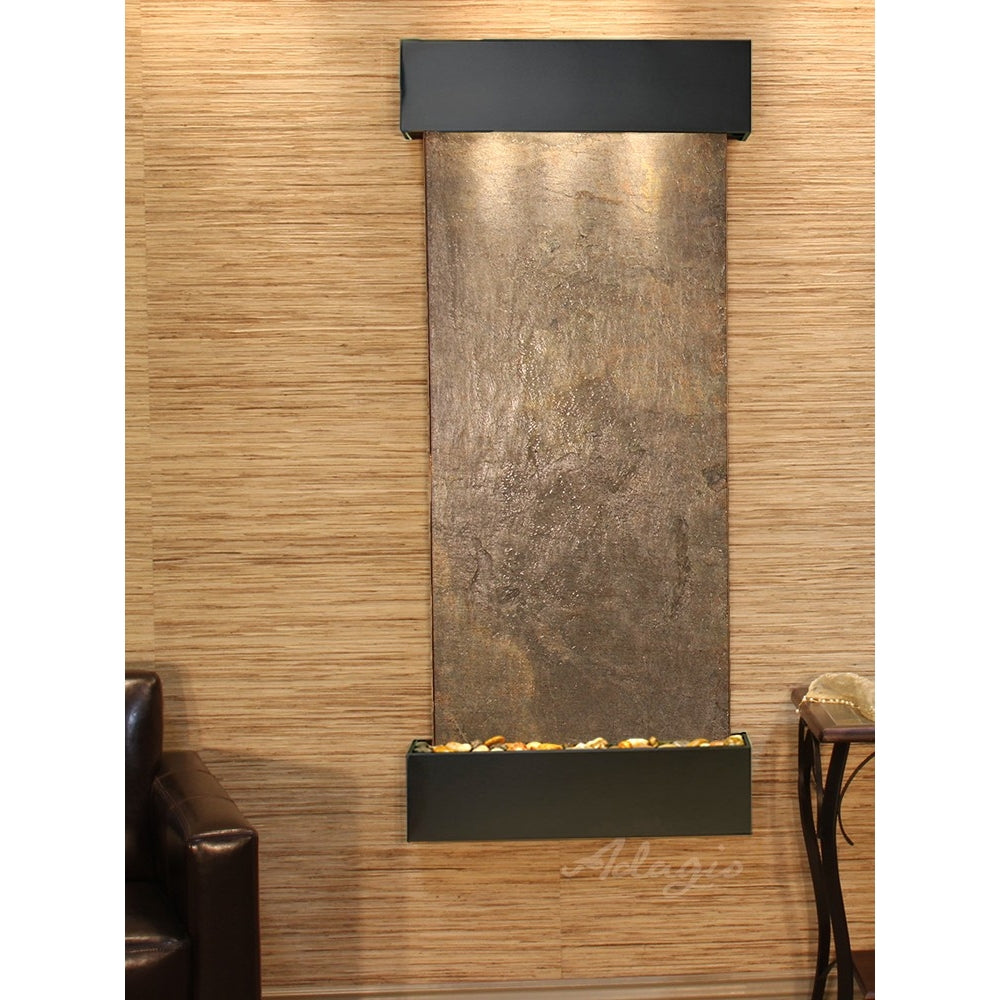 Adagio Inspiration Falls 69"H x 30"W Indoor Wall Fountain