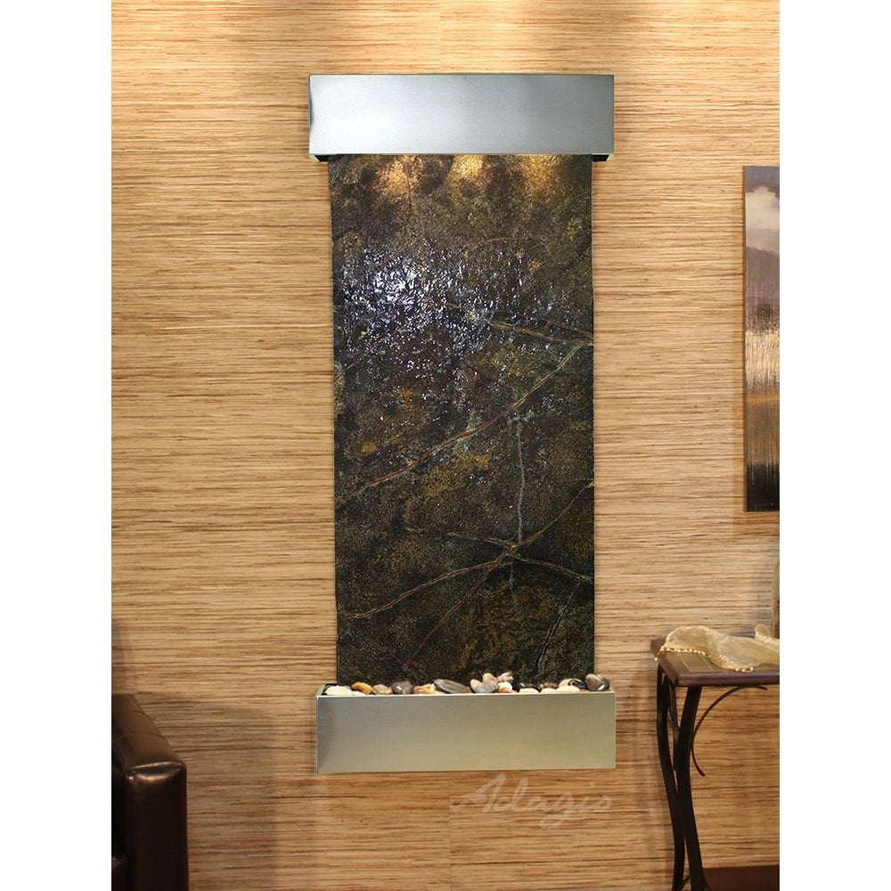 Adagio Inspiration Falls 69"H x 30"W Indoor Wall Fountain