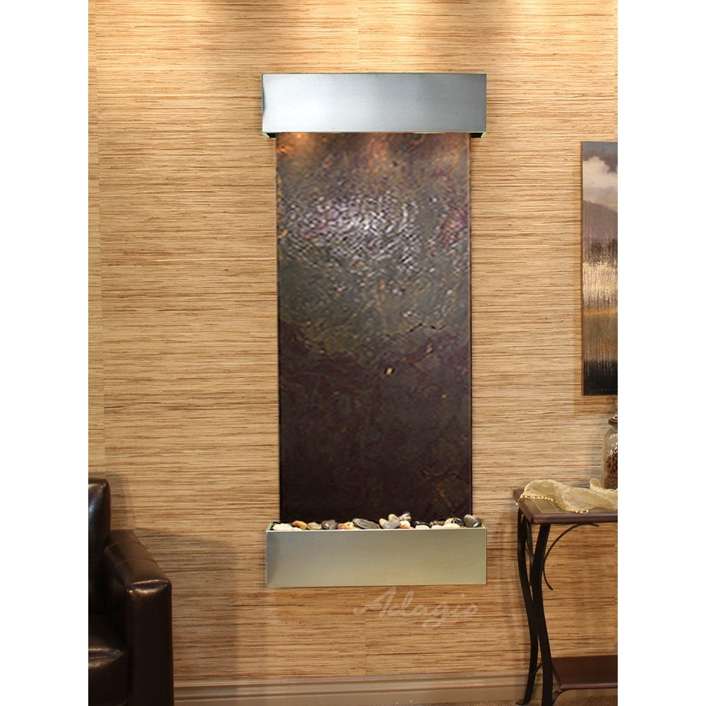 Adagio Inspiration Falls 69"H x 30"W Indoor Wall Fountain
