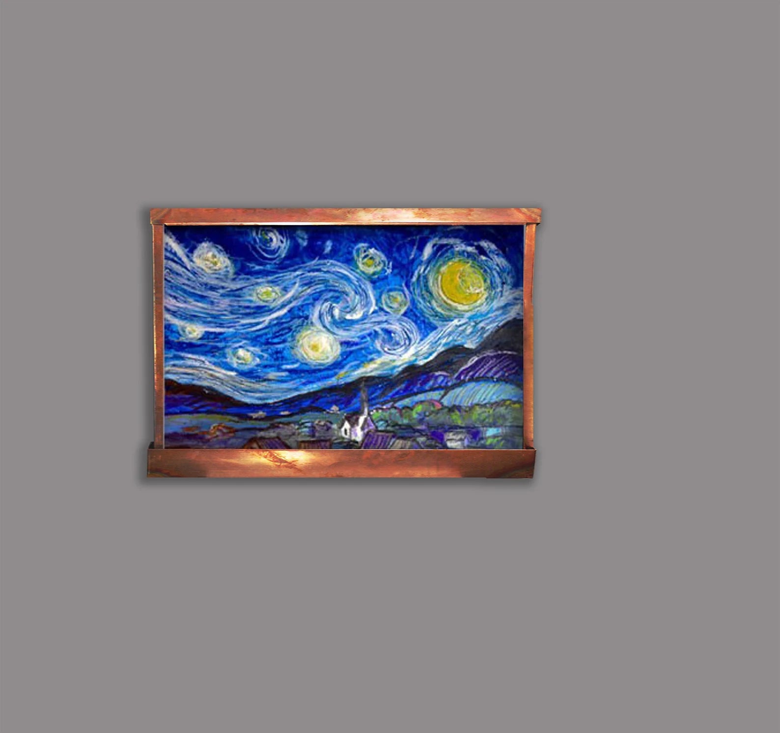 Cameron Harvey Starry Night 36″ H x 48″ W Indoor Wall Fountain