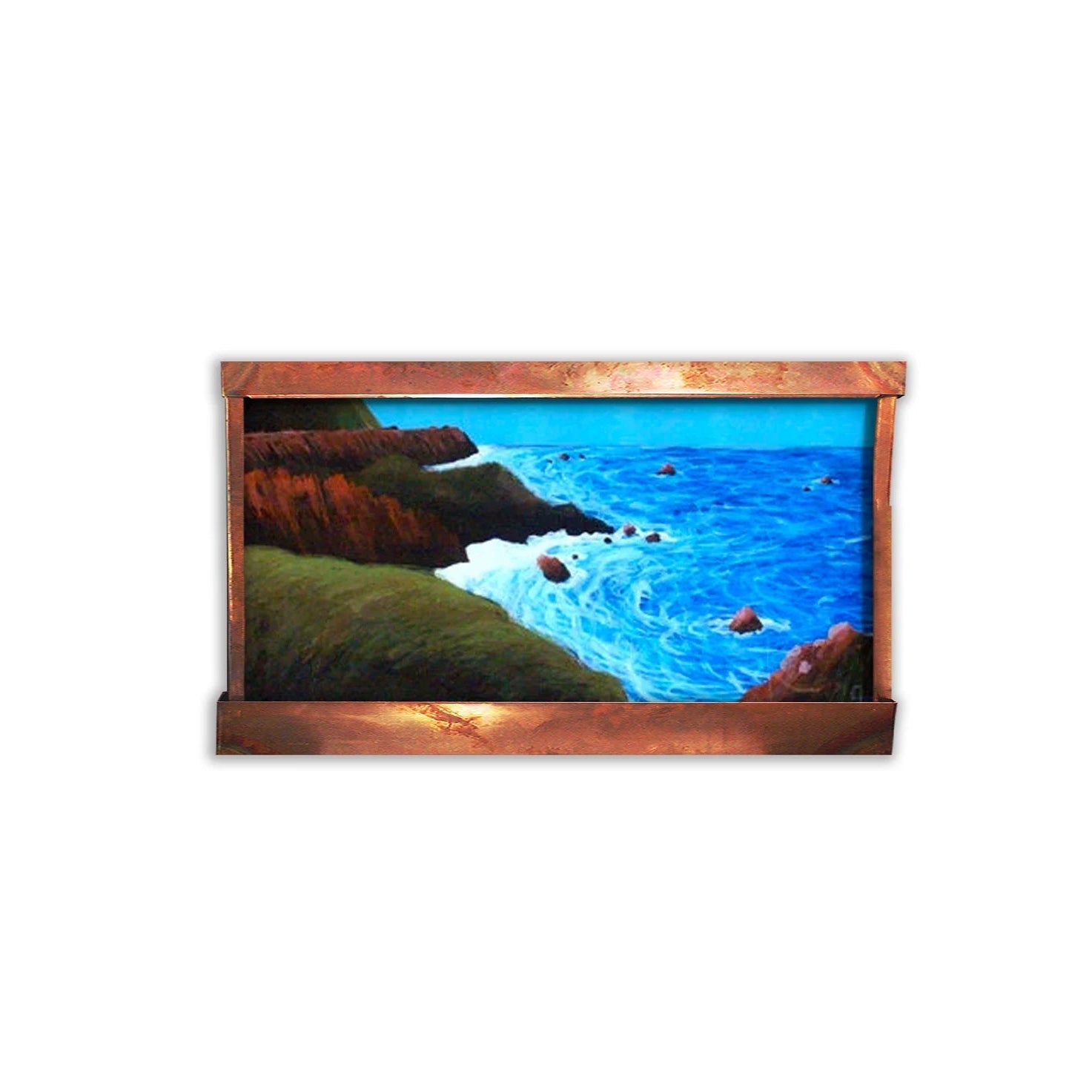 Cameron Harvey High Tide Galaxy 32″ H x 48″ W Indoor Wall Fountain