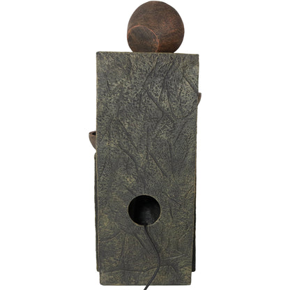 Sunnydaze 39" Cascading Earthenware Pottery Stream Fountain