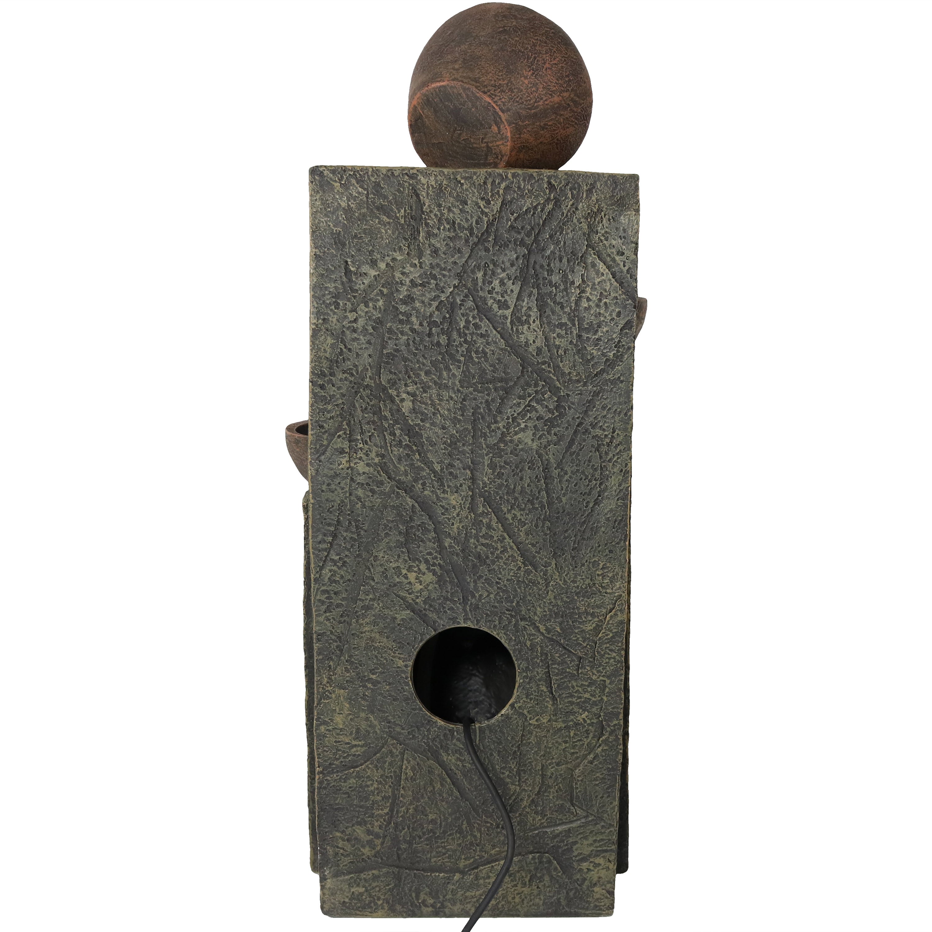 Sunnydaze 39" Cascading Earthenware Pottery Stream Fountain