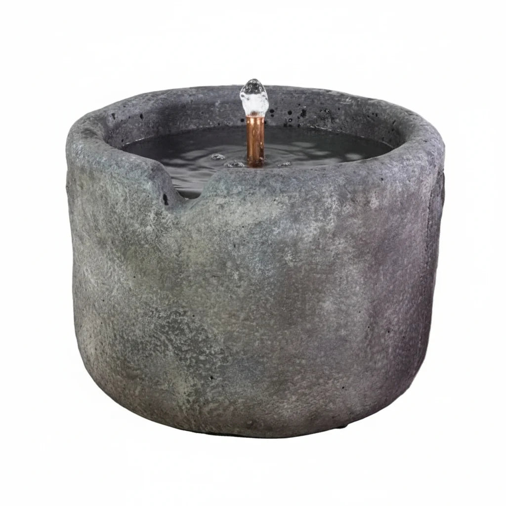 Giannini Garden Ladera Trough Outdoor Water Fountain 1842