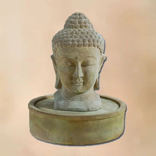 Giannini Garden Meditation Buddha Outdoor Fountain 1554