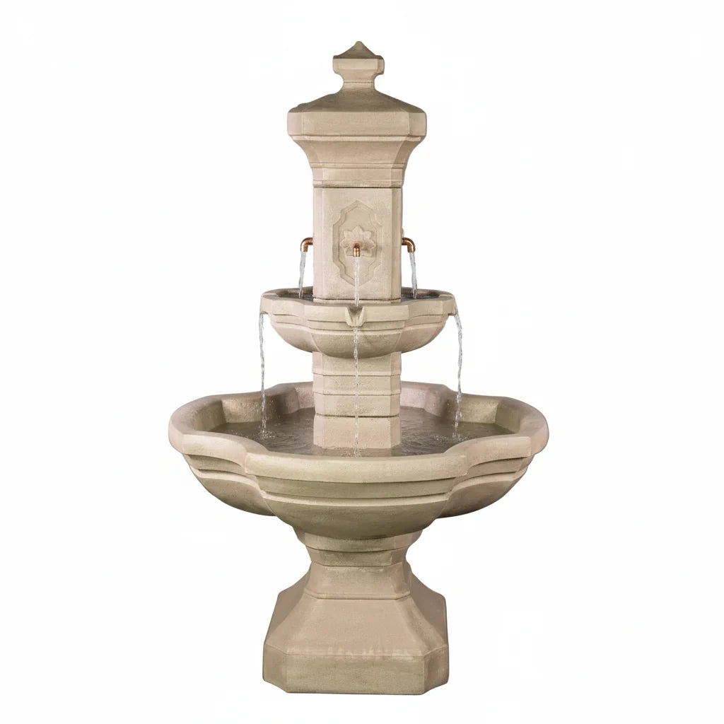 Giannini Garden Monterosso Outdoor Courtyard Fountain 1846C