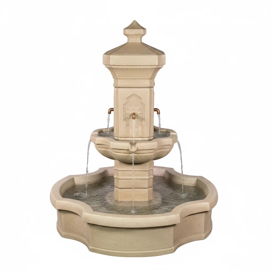 Giannini Garden Monterosso Outdoor Pond Fountain 1853