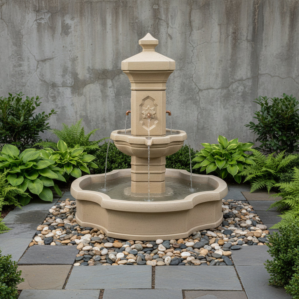 Giannini Garden Monterosso Outdoor Pond Fountain 1853