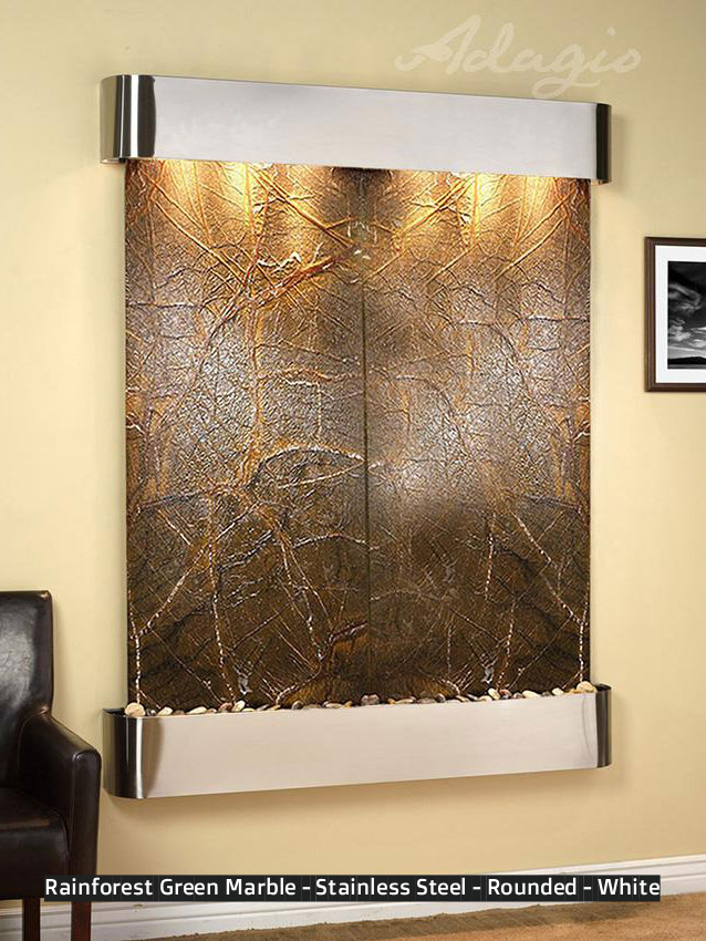 Adagio Majestic River 69"H x 54"W Indoor Wall Fountain MRR1011