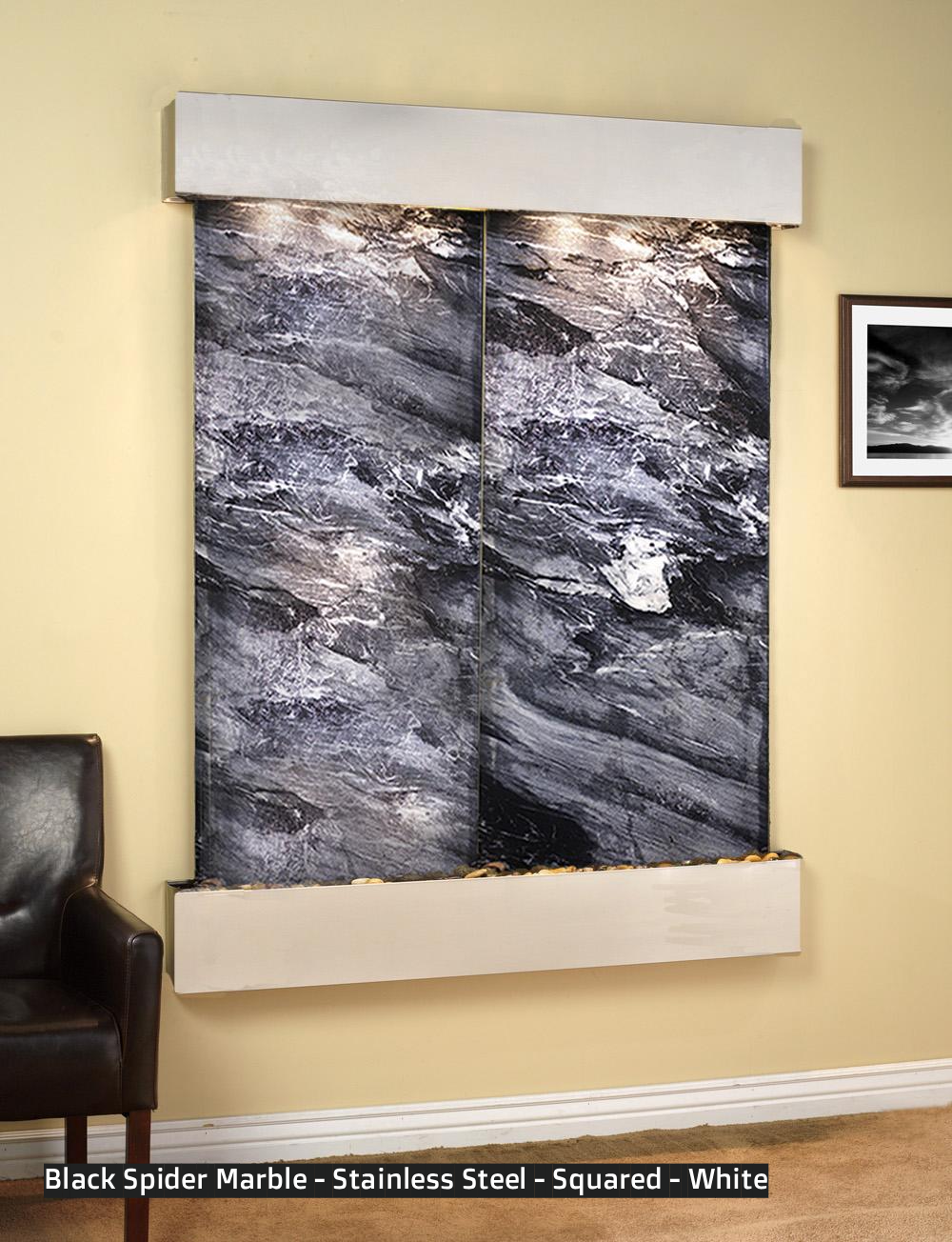 Adagio Majestic River 69"H x 54"W Indoor Wall Fountain MRR1011