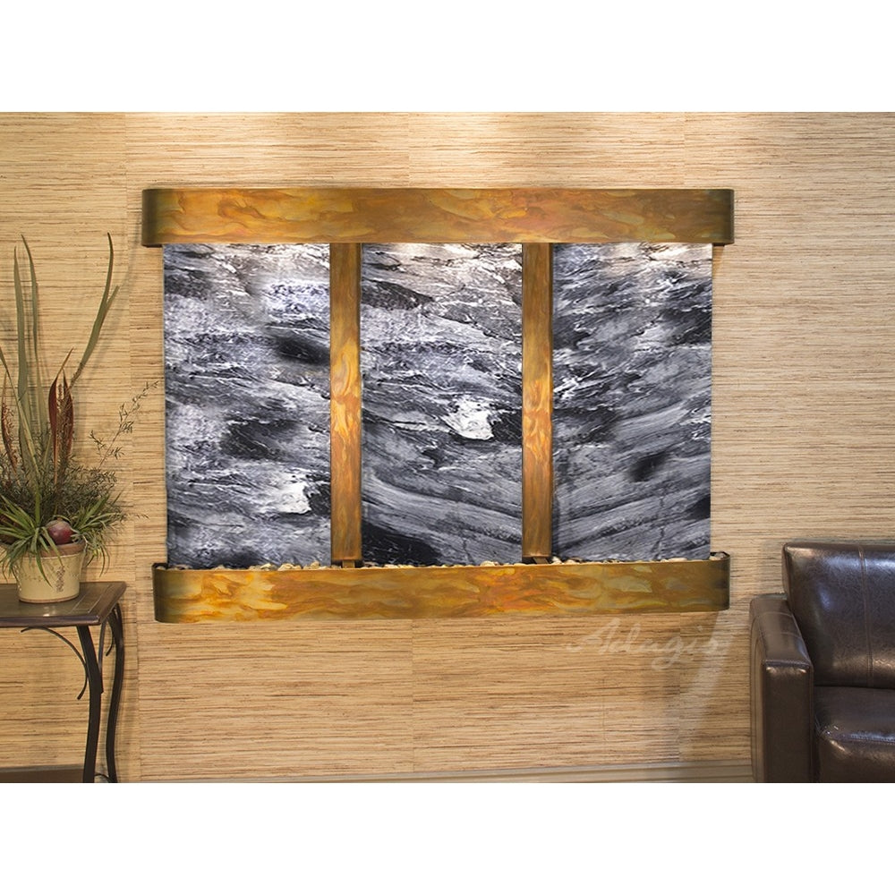 Adagio Olympus Falls 54"H x 75"W Indoor Wall Fountain