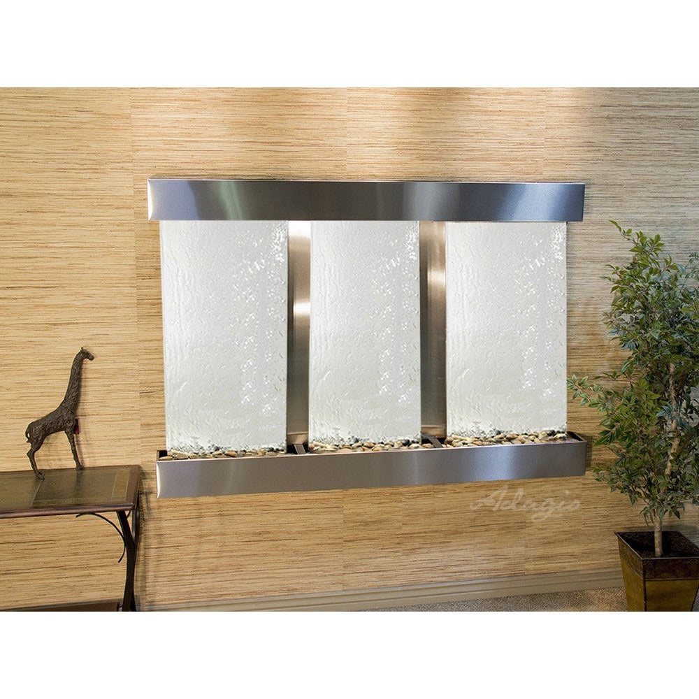 Adagio Olympus Falls 54"H x 75"W Indoor Wall Fountain