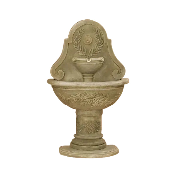 Giannini Garden Oliva Wall Outdoor Water Fountain 1131