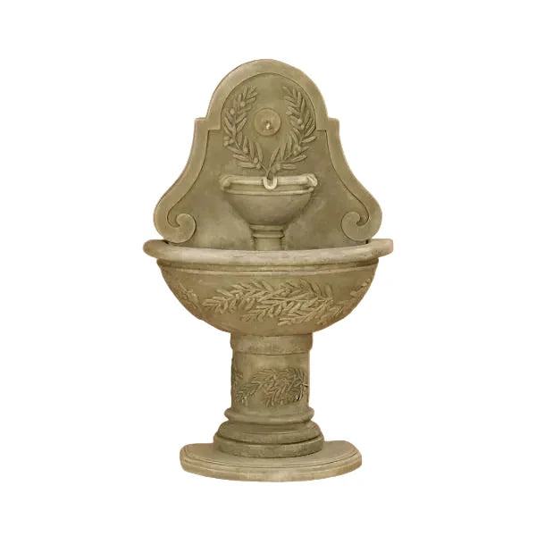 Giannini Garden Oliva Wall Outdoor Water Fountain 1131