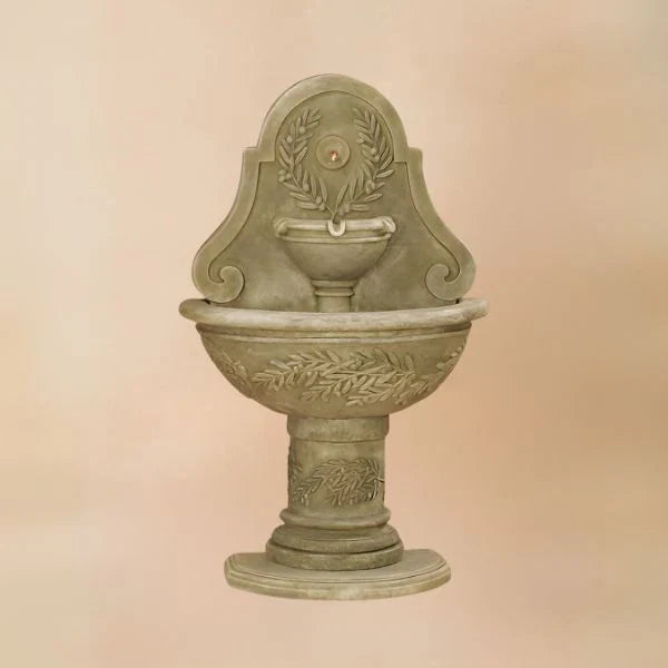 Giannini Garden Oliva Wall Outdoor Water Fountain 1131