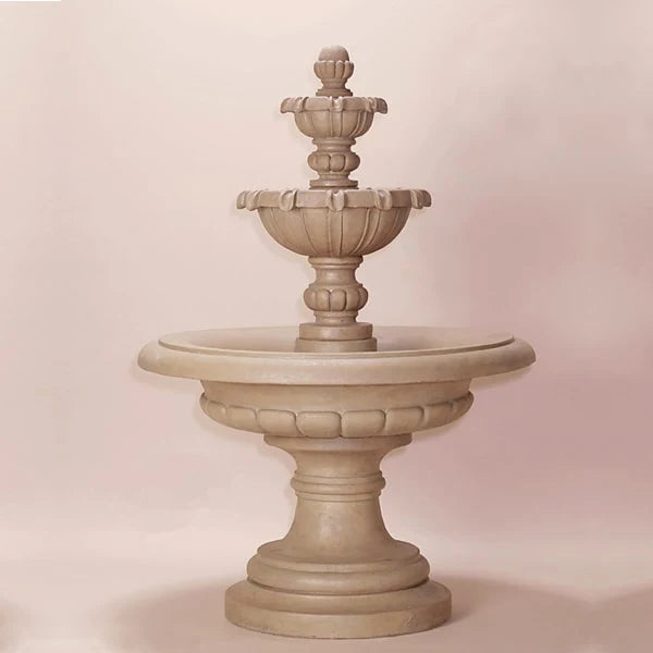 Giannini Garden Padova Three Tier Outdoor Water Fountain 1167
