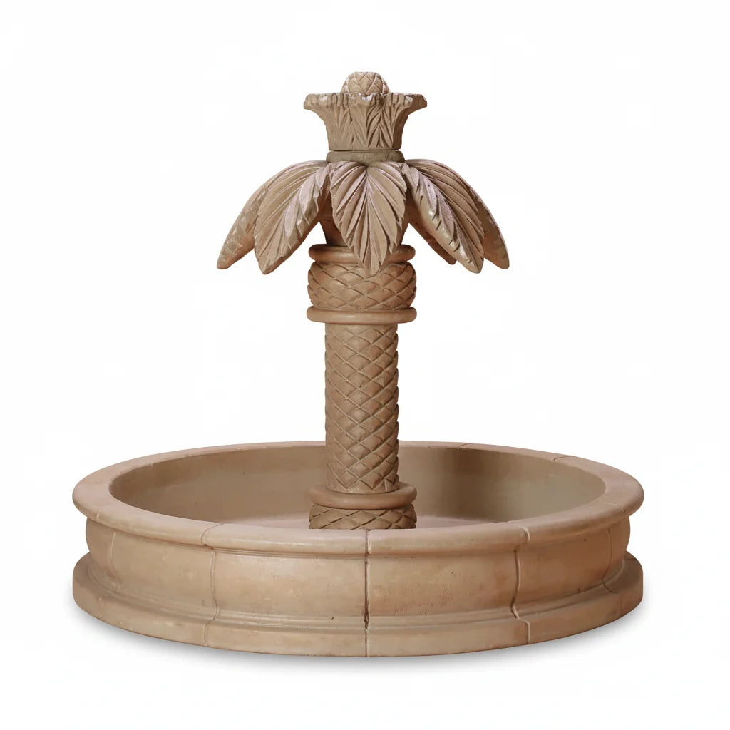 Giannini Garden Palm Springs Small Outdoor Water Pond Fountain 1161