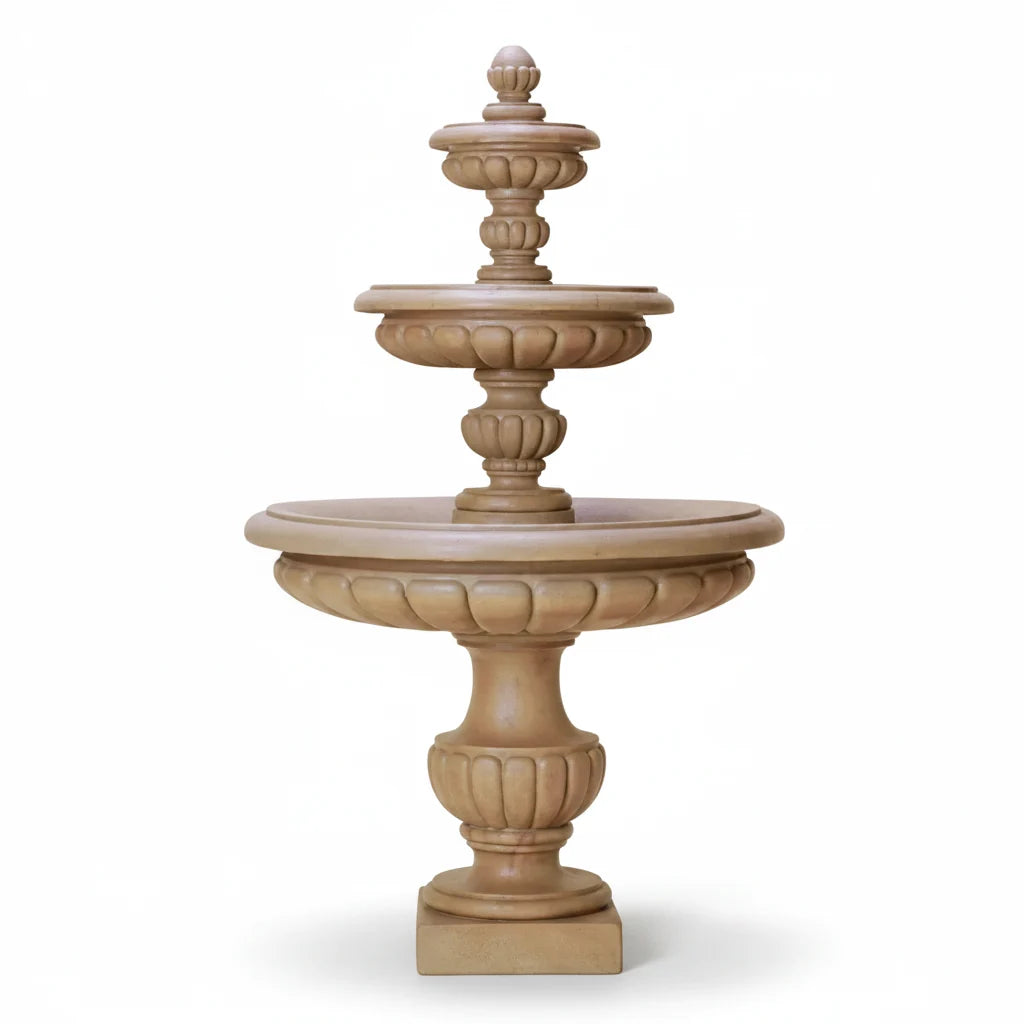 Giannini Garden Parigi Three Tier Outdoor Water Fountain 1164