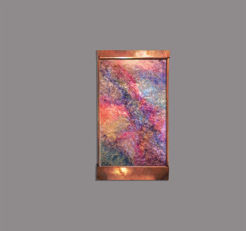 Cameron Harvey Pastel Canyon 48″ H x 28″ W Indoor Wall Fountain