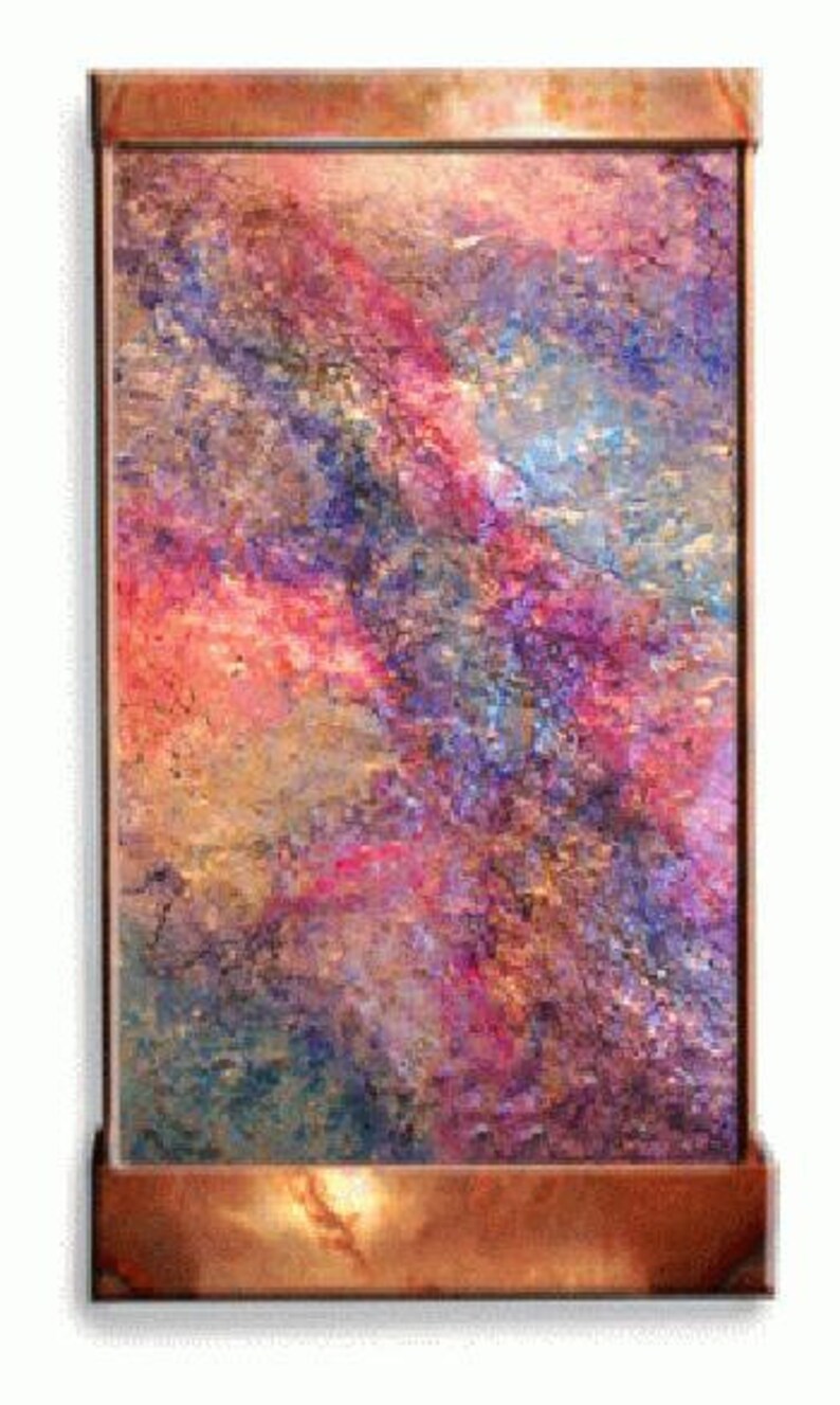 Cameron Harvey Pastel Canyon 48″ H x 28″ W Indoor Wall Fountain