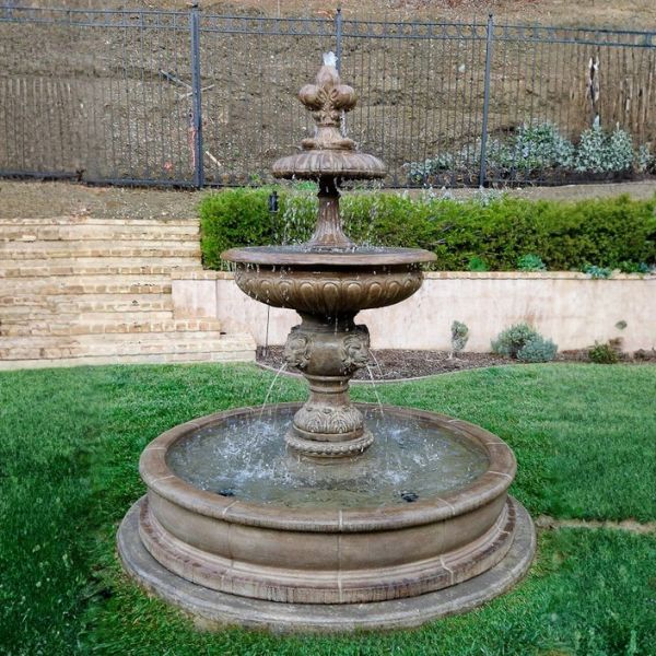 Giannini Garden Piazza Veneta Outdoor Pond Fountain 1239