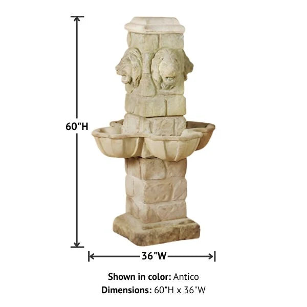 Giannini Garden Ponte Bacoli Outdoor Water Fountain 1144