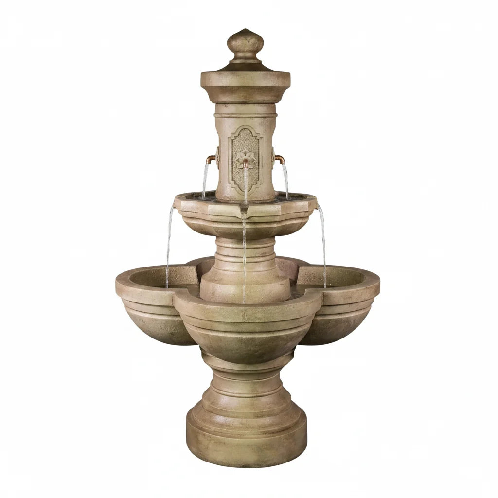 Giannini Garden Ponticello Outdoor Courtyard Fountain 1850
