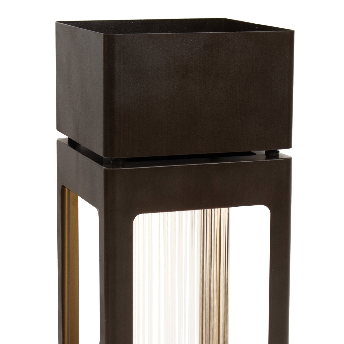 Sunnydaze 36" Serene Showers Outdoor Water Fountain with Lights