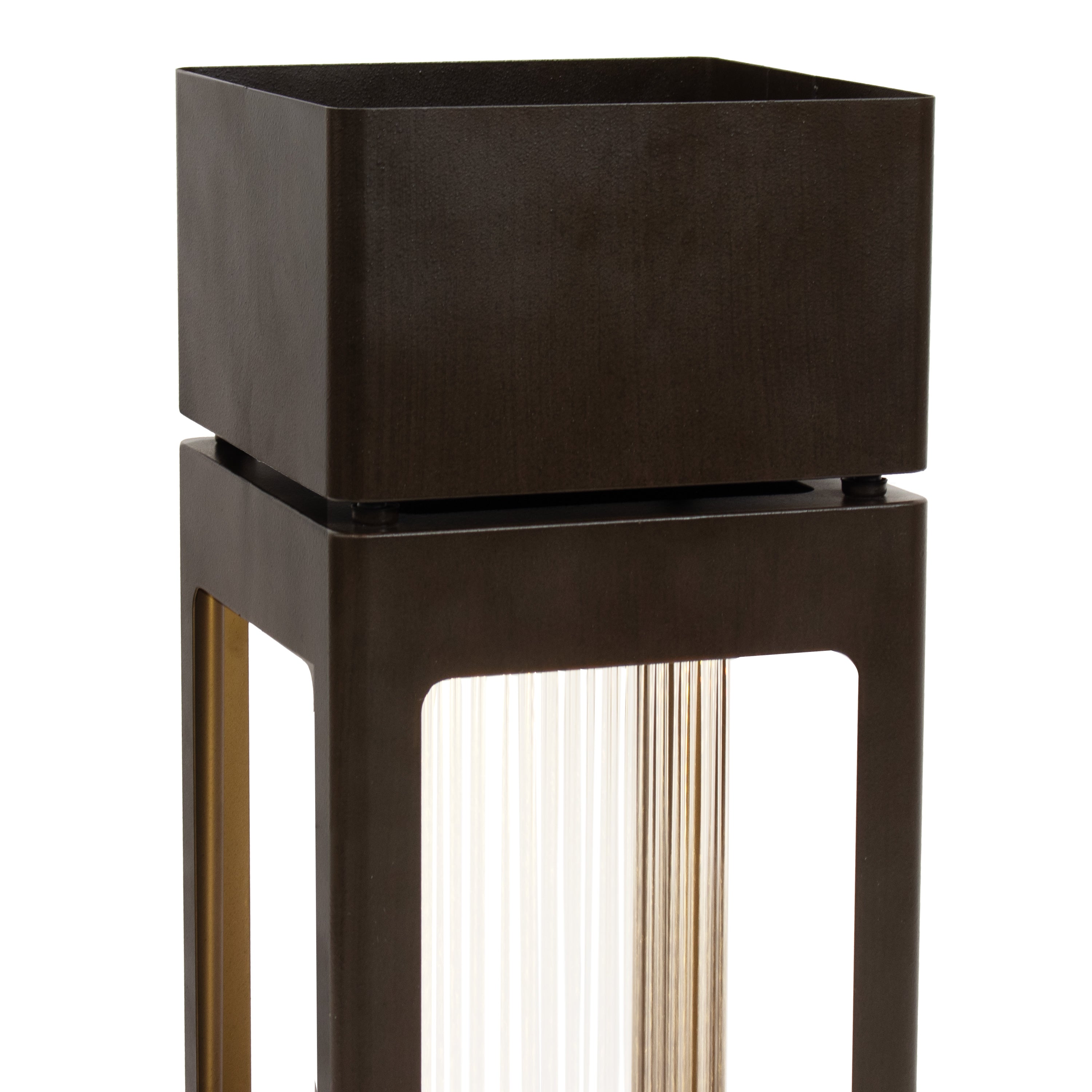 Sunnydaze 36" Serene Showers Outdoor Water Fountain with Lights