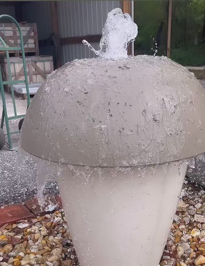 TessaRai 2pc Mushroom Water Fountain Kit