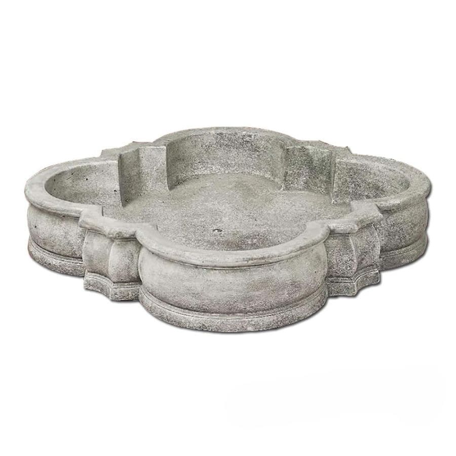 Giannini Garden Quadrifoil One-Piece Fountain Basin 1107