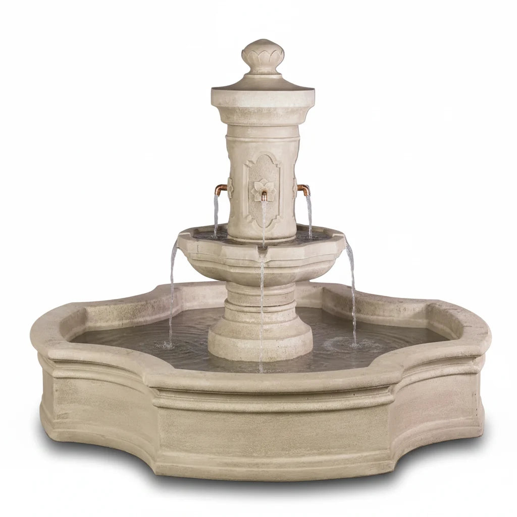 Giannini Garden Ravello Monaco Outdoor Pond Fountain 1859
