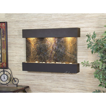 Adagio Reflection Creek 27"H x 38"W Indoor Wall Fountain