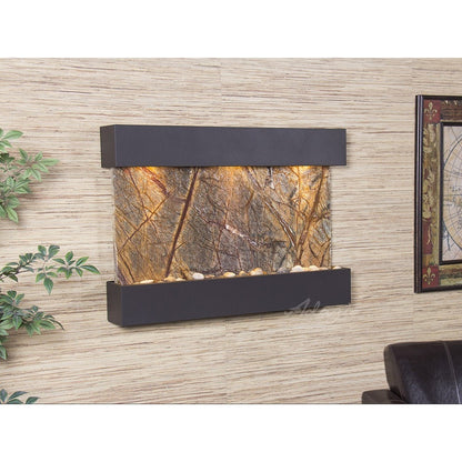Adagio Reflection Creek 27"H x 38"W Indoor Wall Fountain