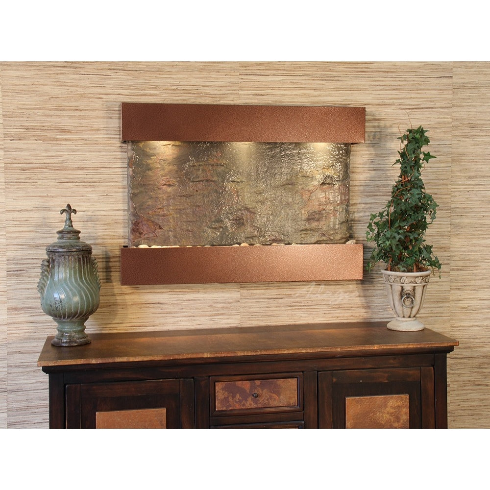 Adagio Reflection Creek 27"H x 38"W Indoor Wall Fountain