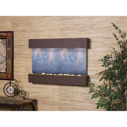Adagio Reflection Creek 27"H x 38"W Indoor Wall Fountain