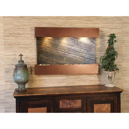 Adagio Reflection Creek 27"H x 38"W Indoor Wall Fountain