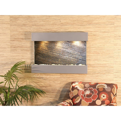 Adagio Reflection Creek 27"H x 38"W Indoor Wall Fountain