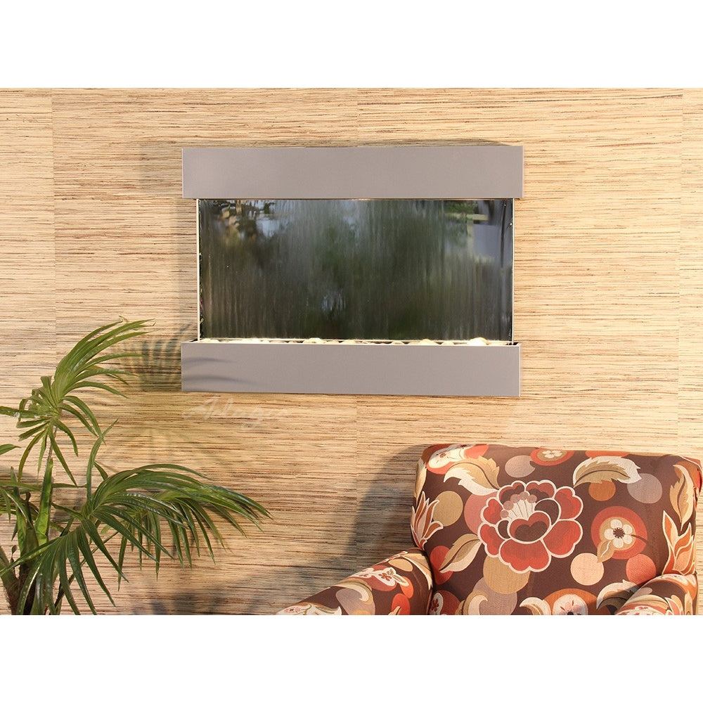 Adagio Reflection Creek 27"H x 38"W Indoor Wall Fountain